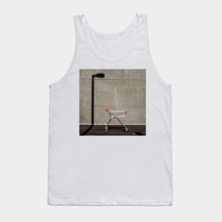 Lonely shopping trolley Tank Top